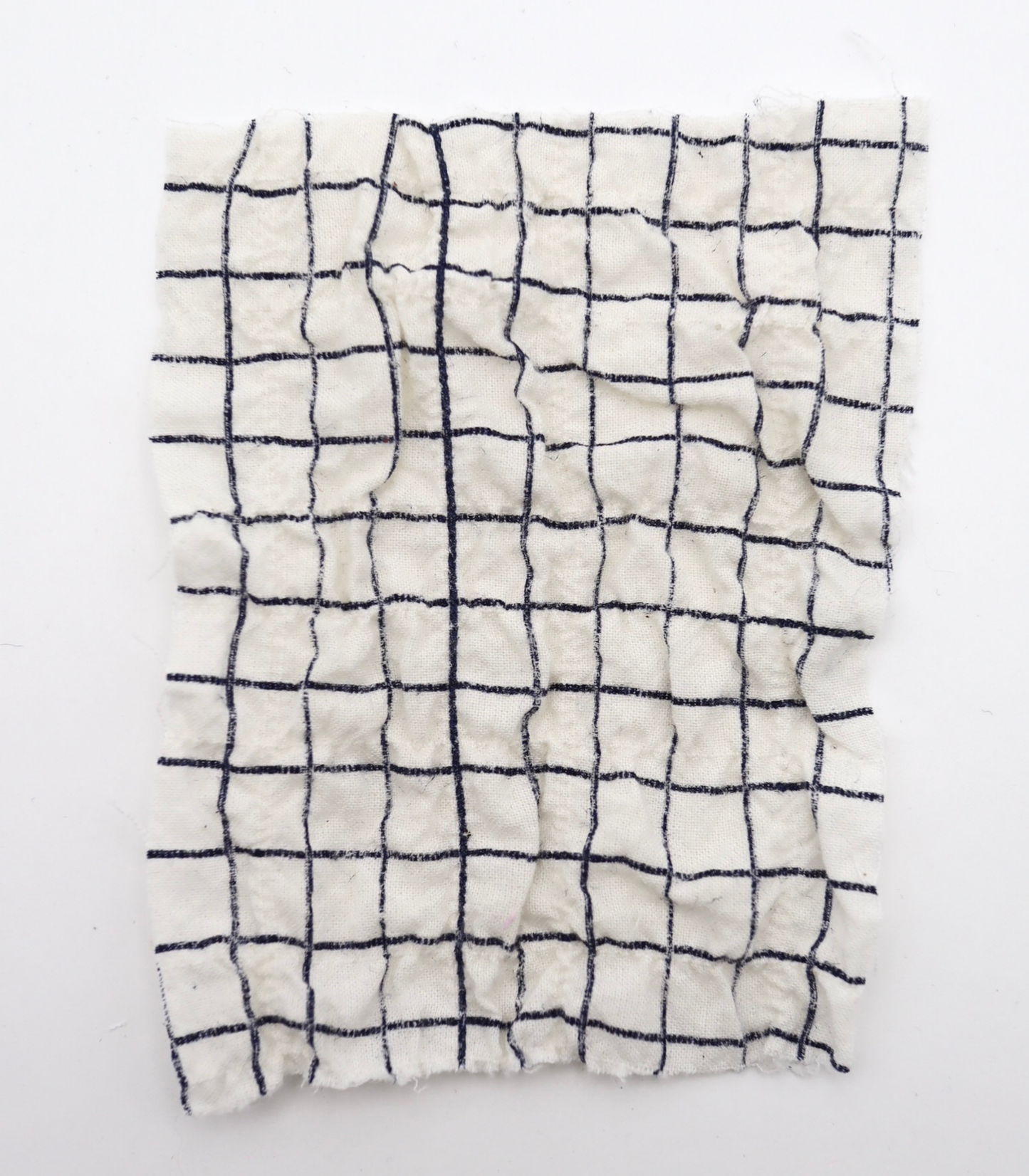 【25SS-436】チェックプリントしぼしぼシャーリング　/0.5ｙあたり=～835円