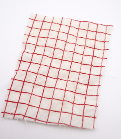 【25SS-436】チェックプリントしぼしぼシャーリング　/0.5ｙあたり=～835円