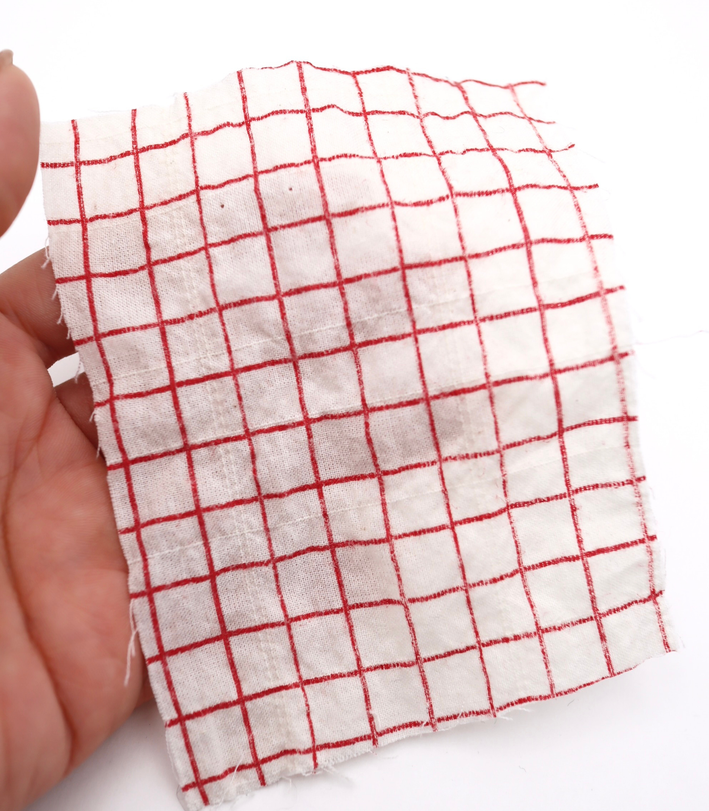 【25SS-436】チェックプリントしぼしぼシャーリング　/0.5ｙあたり=～835円