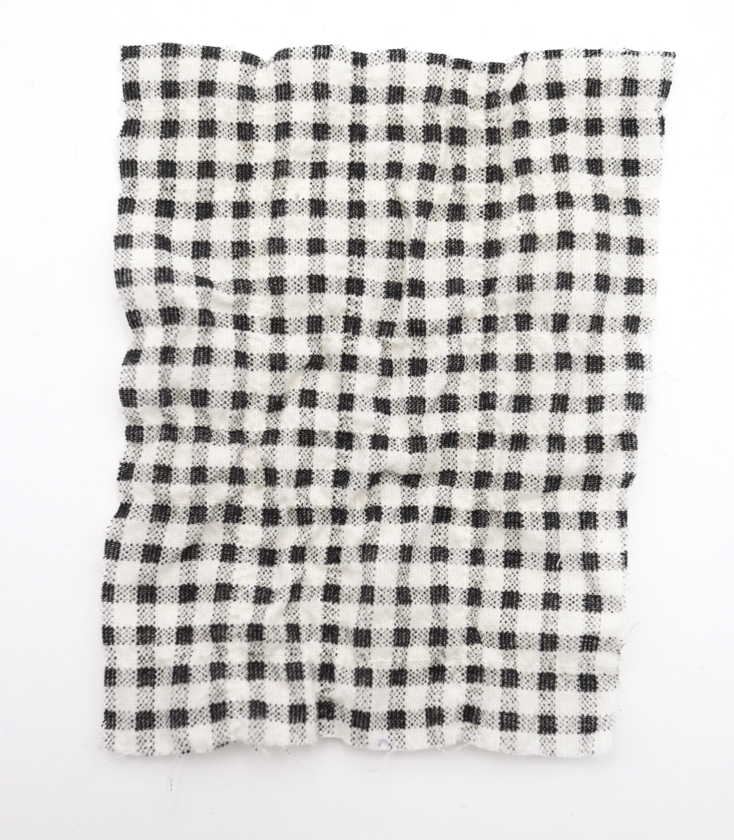 【25SS-436】チェックプリントしぼしぼシャーリング　/0.5ｙあたり=～835円