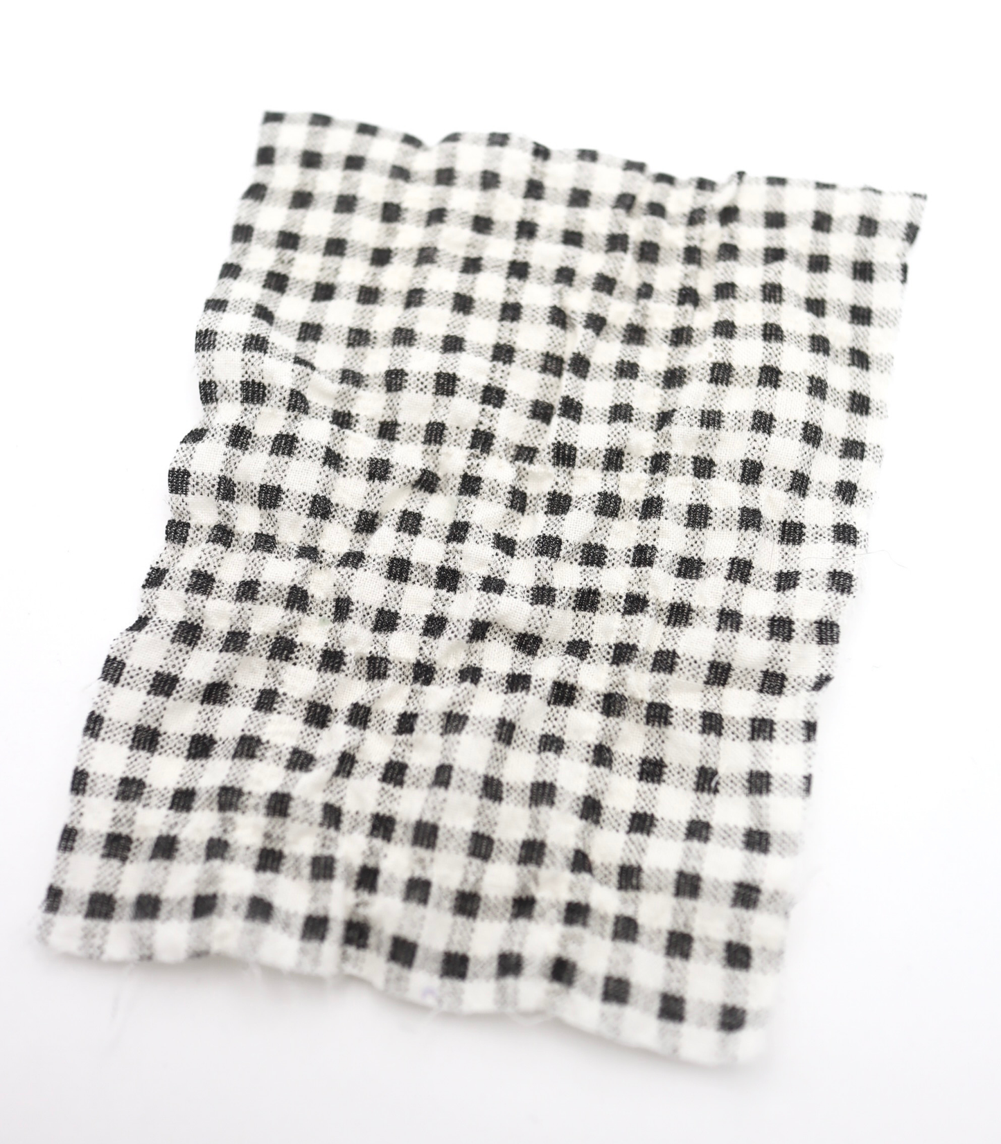 【25SS-436】チェックプリントしぼしぼシャーリング　/0.5ｙあたり=～835円