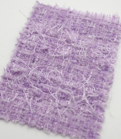 【25SS-158】キラキラフリンジミックスツイード　/0.5ｙあたり = ～1075円