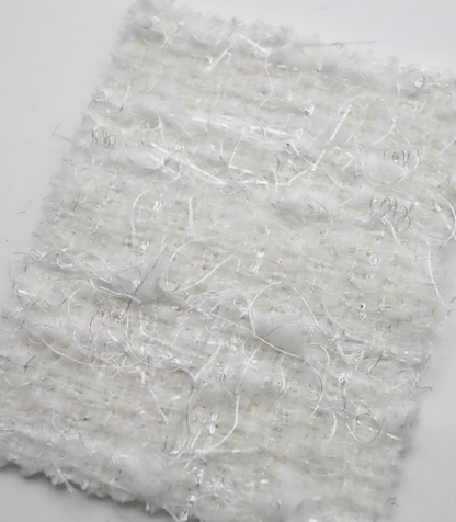 【25SS-158】キラキラフリンジミックスツイード　/0.5ｙあたり = ～1075円