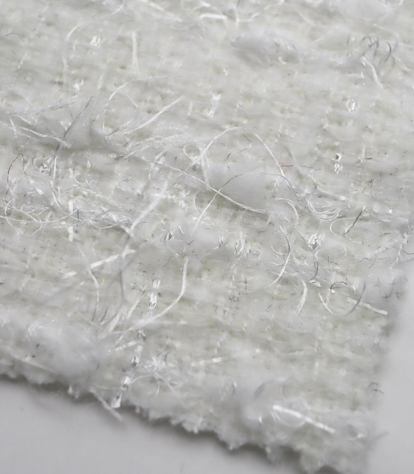 【25SS-158】キラキラフリンジミックスツイード　/0.5ｙあたり = ～1075円