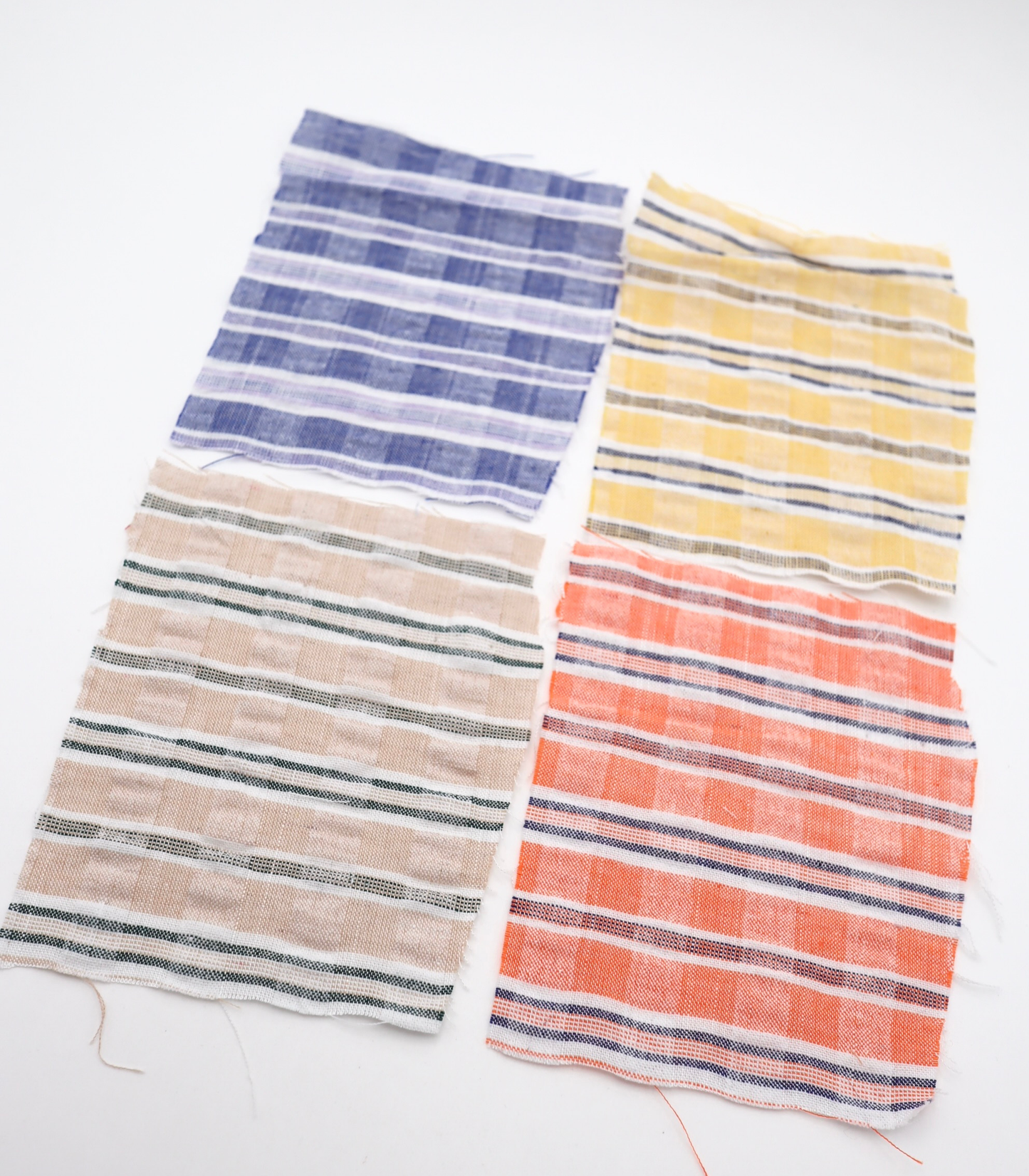 【25SS-437】先染めチェックサッカー　/0.5ｙあたり=～610円