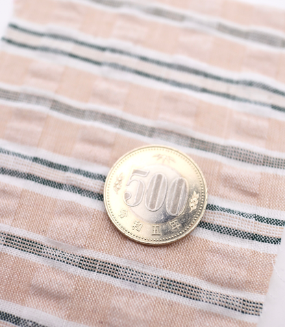 【25SS-437】先染めチェックサッカー　/0.5ｙあたり=～610円