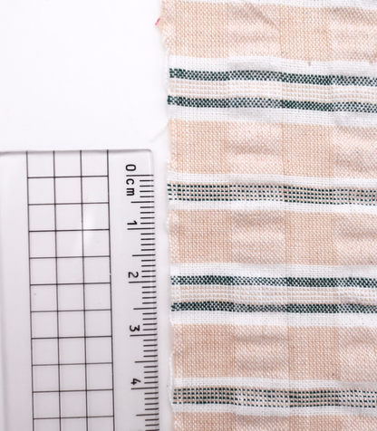 【25SS-437】先染めチェックサッカー　/0.5ｙあたり=～610円