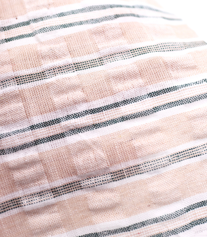 【25SS-437】先染めチェックサッカー　/0.5ｙあたり=～610円