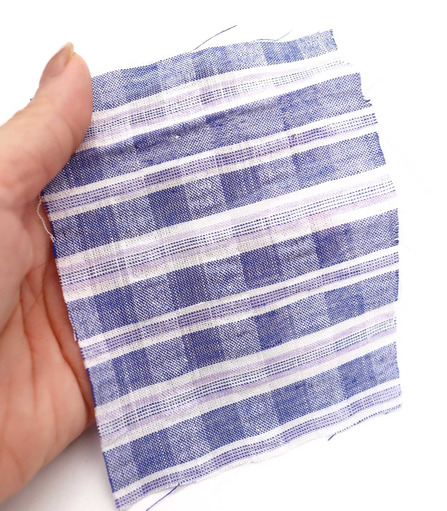 【25SS-437】先染めチェックサッカー　/0.5ｙあたり=～610円