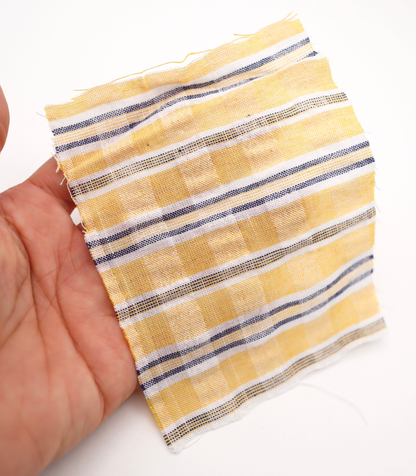 【25SS-437】先染めチェックサッカー　/0.5ｙあたり=～610円