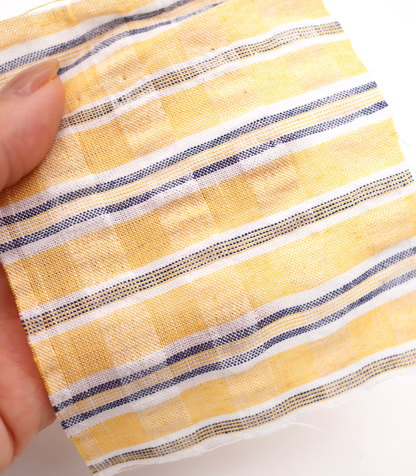 【25SS-437】先染めチェックサッカー　/0.5ｙあたり=～610円