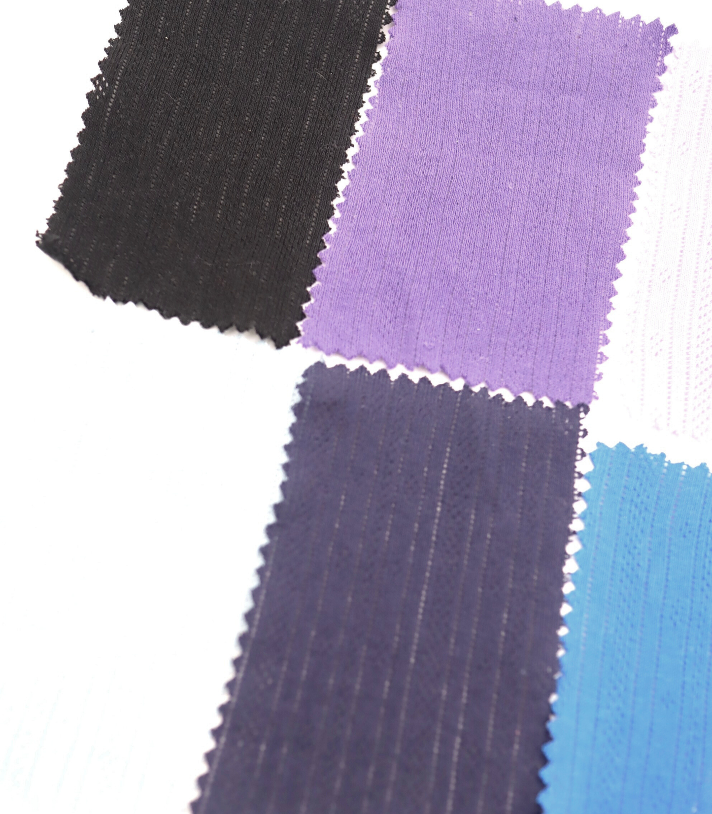 【25SS-411】ストライプ針抜きフライスニット　/0.5ｙあたり=～925円