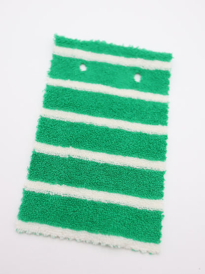 【生地 布】コットンパイルボーダー ポリエステル混（ドッグウェア 夏雑貨向き）｜26SS-028【生地の仕入れ代行卸】