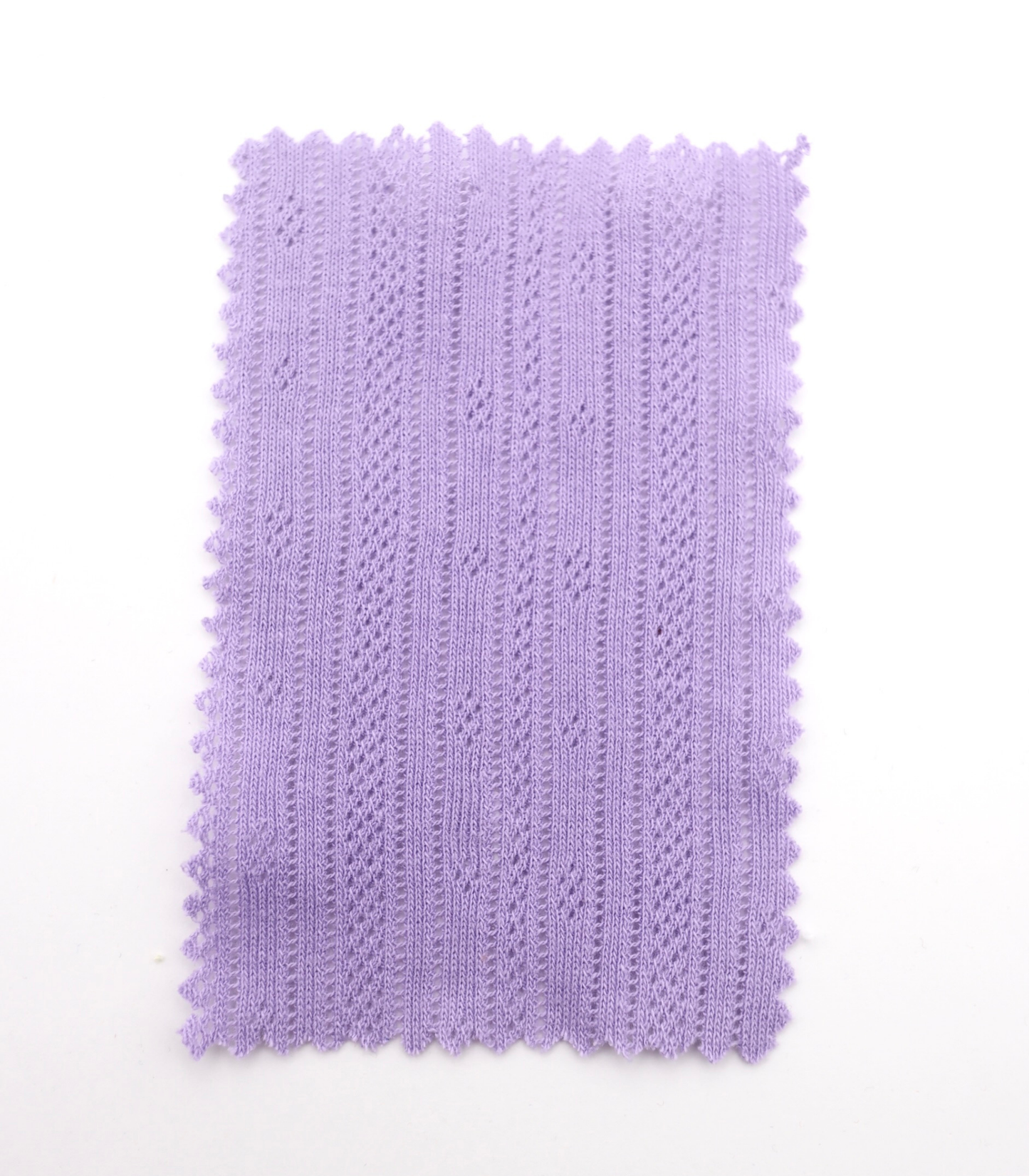 【25SS-411】ストライプ針抜きフライスニット　/0.5ｙあたり=～925円