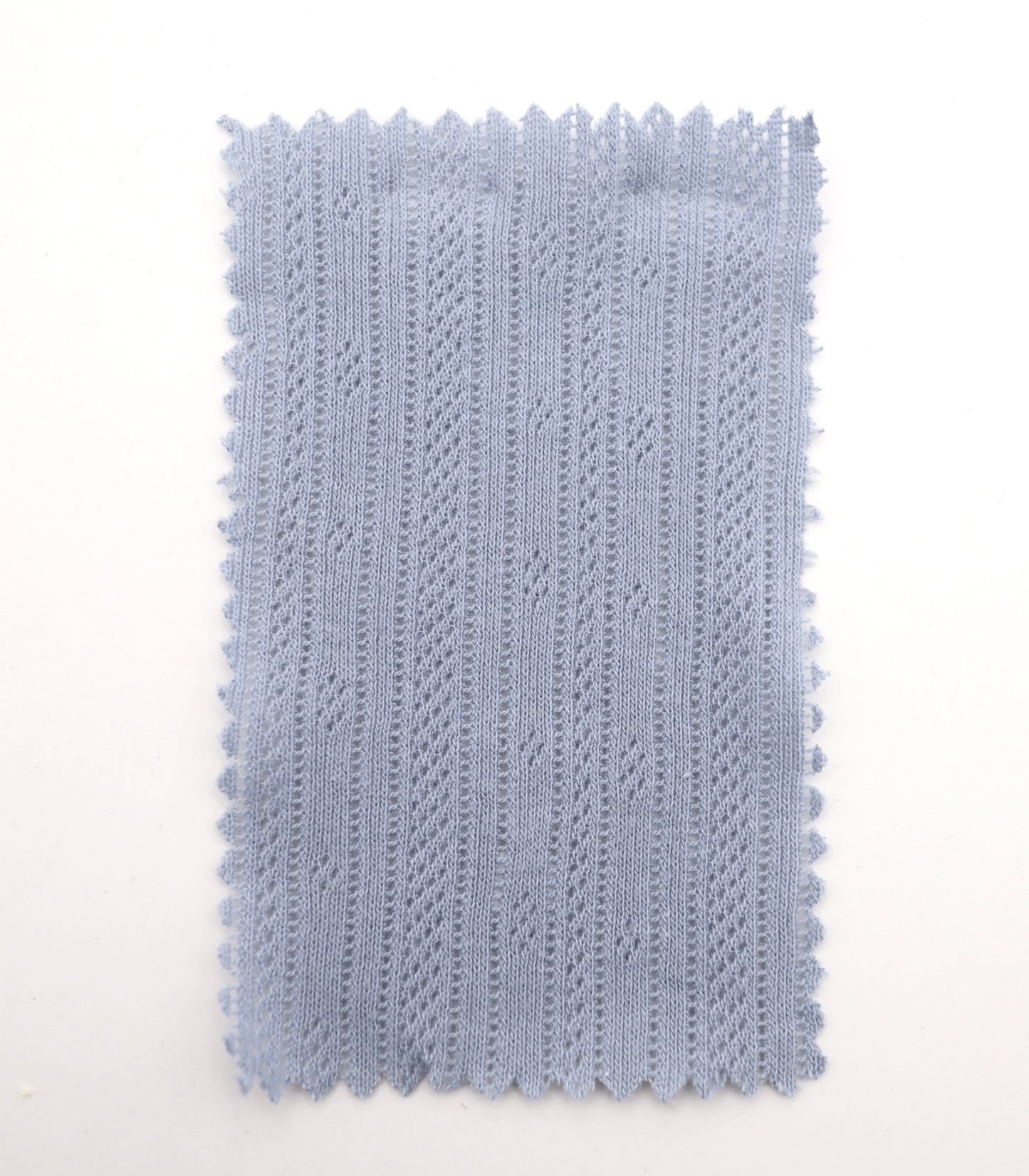 【25SS-411】ストライプ針抜きフライスニット　/0.5ｙあたり=～925円