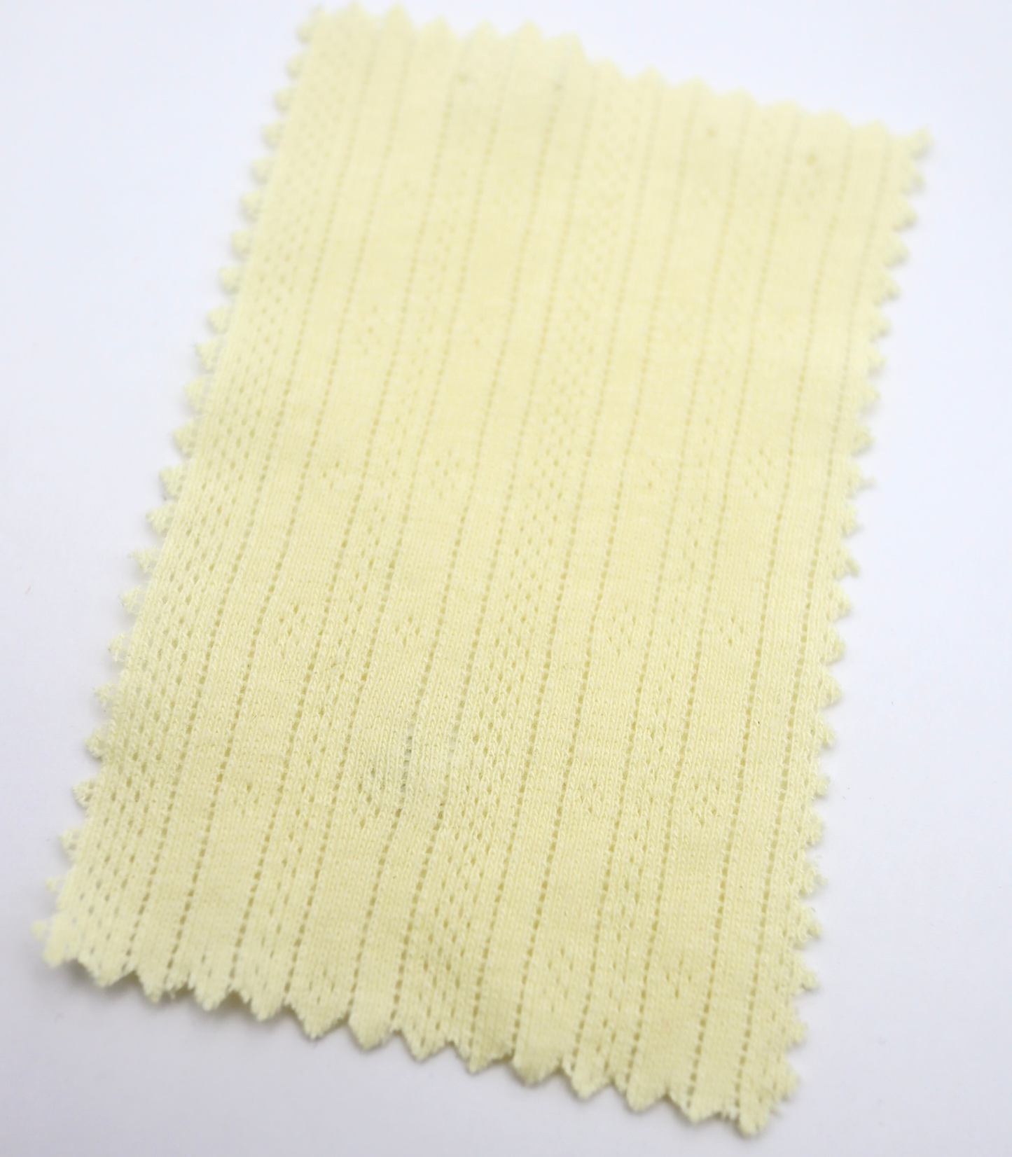 【25SS-411】ストライプ針抜きフライスニット　/0.5ｙあたり=～925円