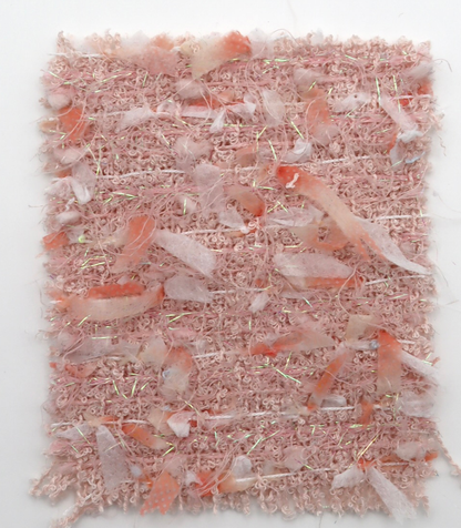 【25SS-151】リボン×キラキラヤーンミックスツイード　/0.5ｙあたり = ～1510円