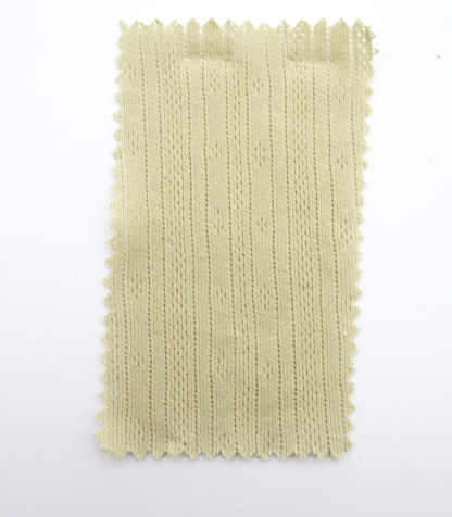 【25SS-411】ストライプ針抜きフライスニット　/0.5ｙあたり=～925円