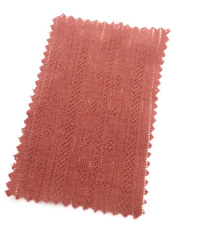 【25SS-411】ストライプ針抜きフライスニット　/0.5ｙあたり=～925円