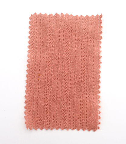 【25SS-411】ストライプ針抜きフライスニット　/0.5ｙあたり=～925円