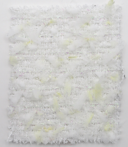 【25SS-151】リボン×キラキラヤーンミックスツイード　/0.5ｙあたり = ～1510円