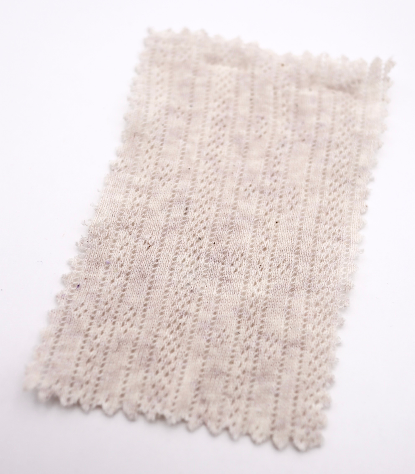 【25SS-411】ストライプ針抜きフライスニット　/0.5ｙあたり=～925円