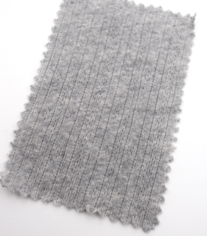 【25SS-411】ストライプ針抜きフライスニット　/0.5ｙあたり=～925円