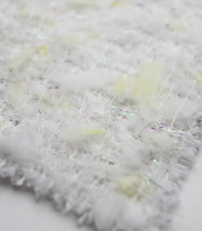 【25SS-151】リボン×キラキラヤーンミックスツイード　/0.5ｙあたり = ～1510円