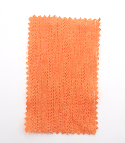 【25SS-411】ストライプ針抜きフライスニット　/0.5ｙあたり=～925円