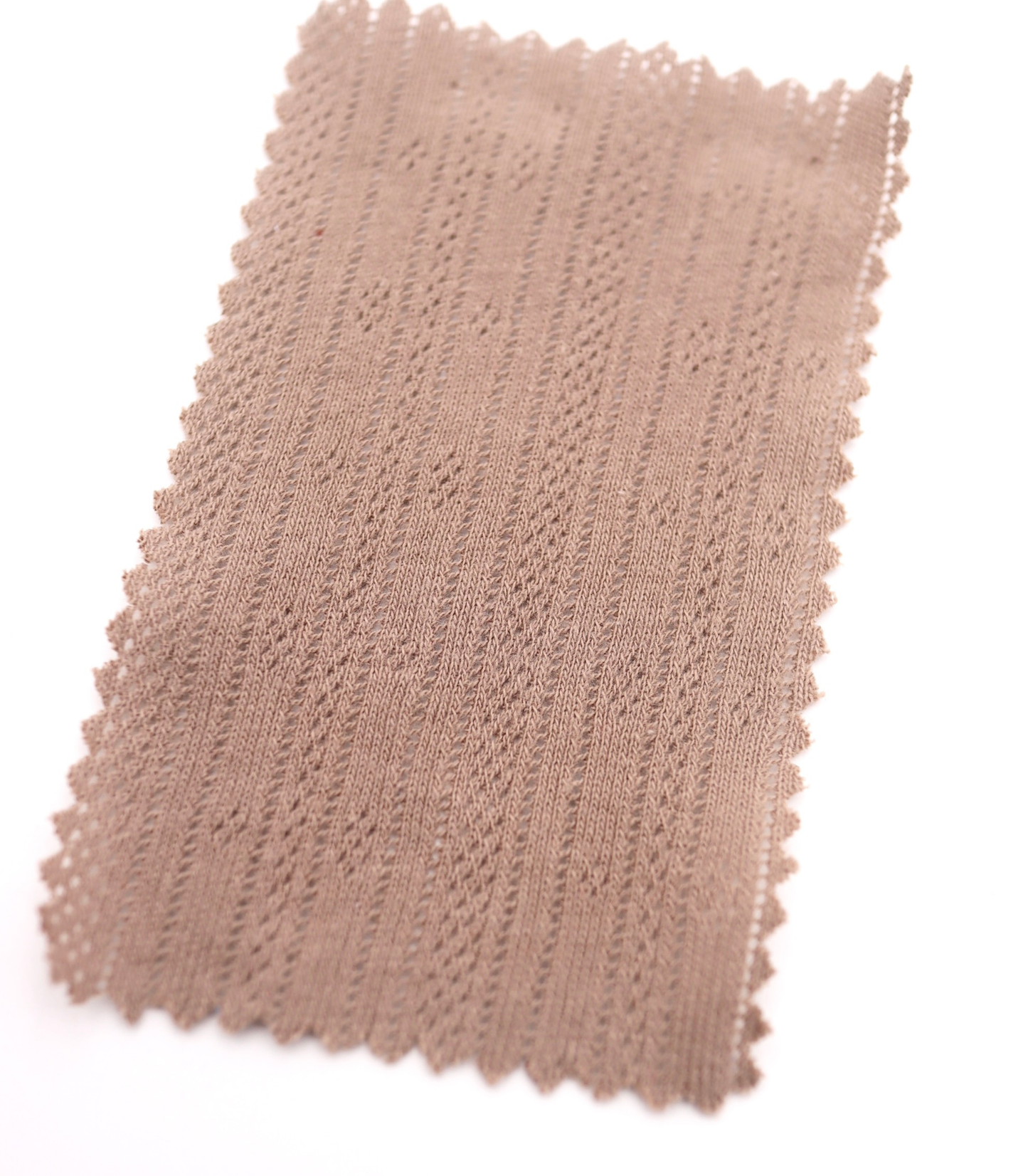 【25SS-411】ストライプ針抜きフライスニット　/0.5ｙあたり=～925円