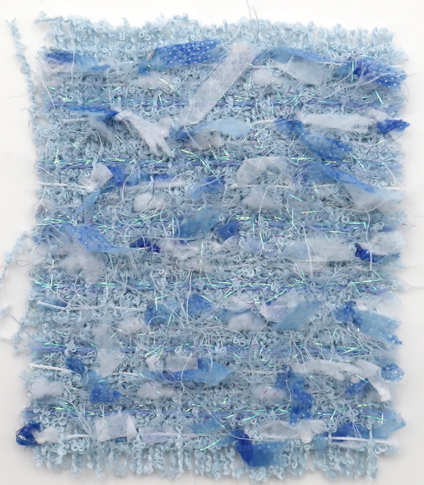 【25SS-151】リボン×キラキラヤーンミックスツイード　/0.5ｙあたり = ～1510円