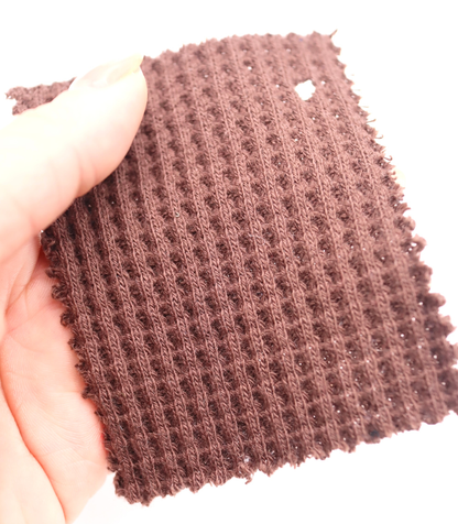 【25SS-448】ざっくり大きめワッフルニット　/0.5ｙあたり=～1170円