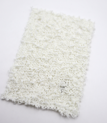【25SS-397】プチフリンジヤーン天竺ニット　/0.5ｙあたり=～1240円
