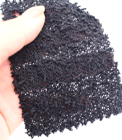 【25SS-397】プチフリンジヤーン天竺ニット　/0.5ｙあたり=～1240円