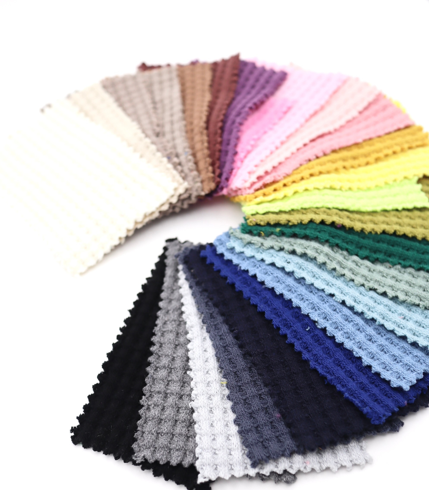 【25SS-398】ごろごろ鬼ワッフルニット　/0.5ｙあたり=～1020円