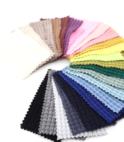 【25SS-398】ごろごろ鬼ワッフルニット　/0.5ｙあたり=～1020円