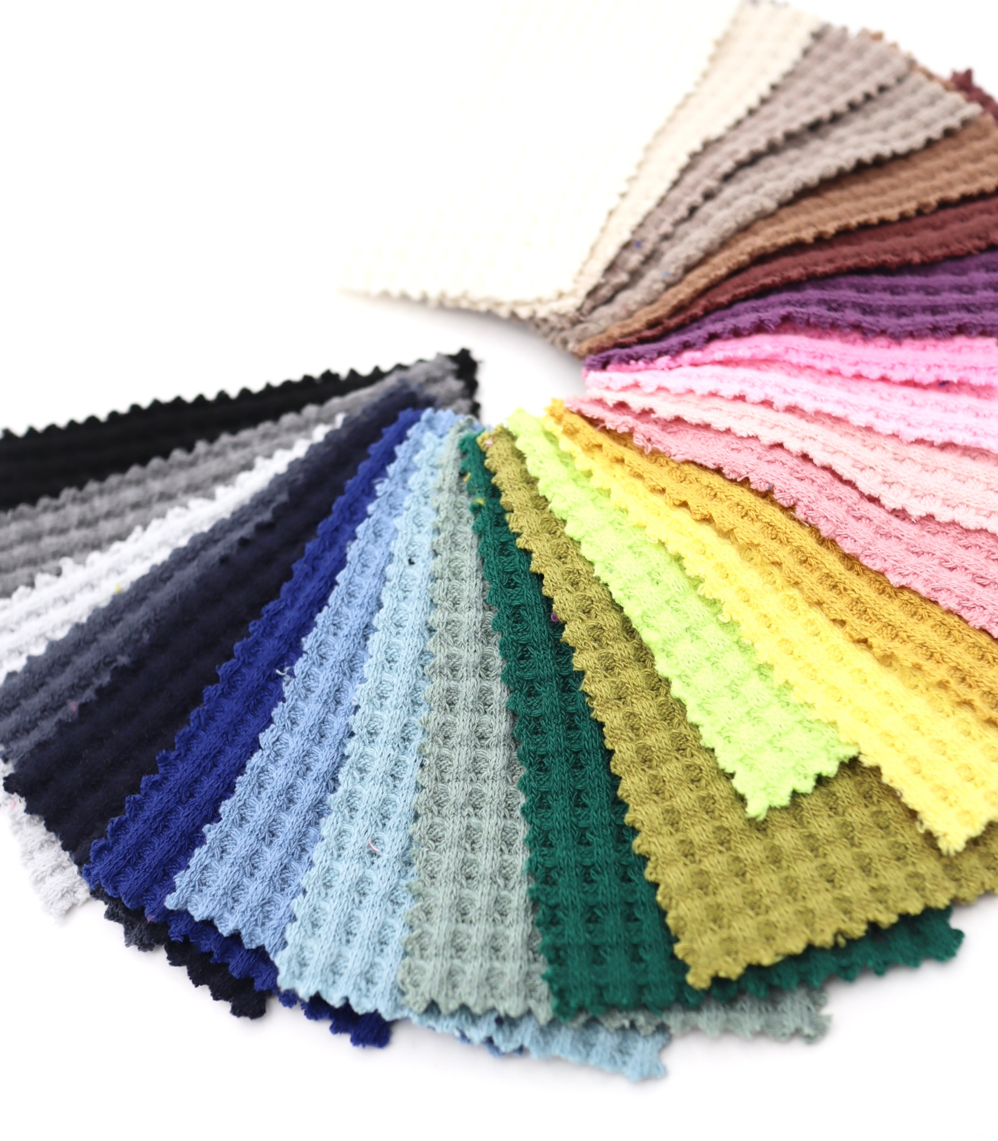 【25SS-398】ごろごろ鬼ワッフルニット　/0.5ｙあたり=～1020円