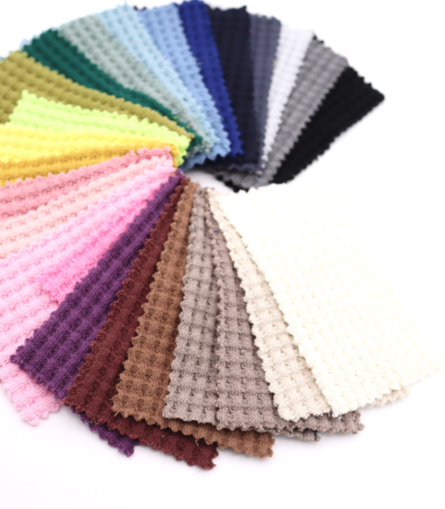 【25SS-398】ごろごろ鬼ワッフルニット　/0.5ｙあたり=～1020円