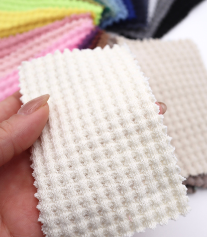 【25SS-398】ごろごろ鬼ワッフルニット　/0.5ｙあたり=～1020円