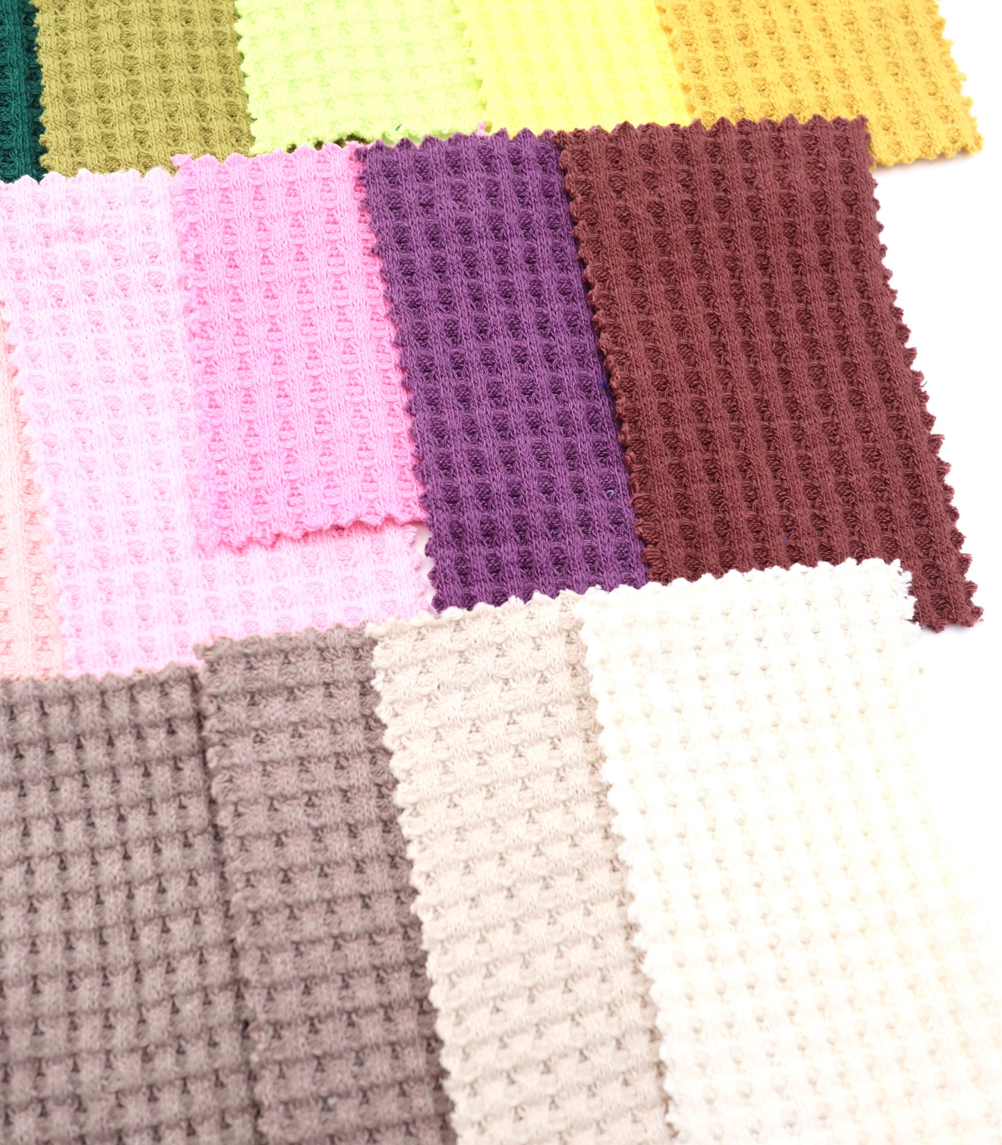 【25SS-398】ごろごろ鬼ワッフルニット　/0.5ｙあたり=～1020円