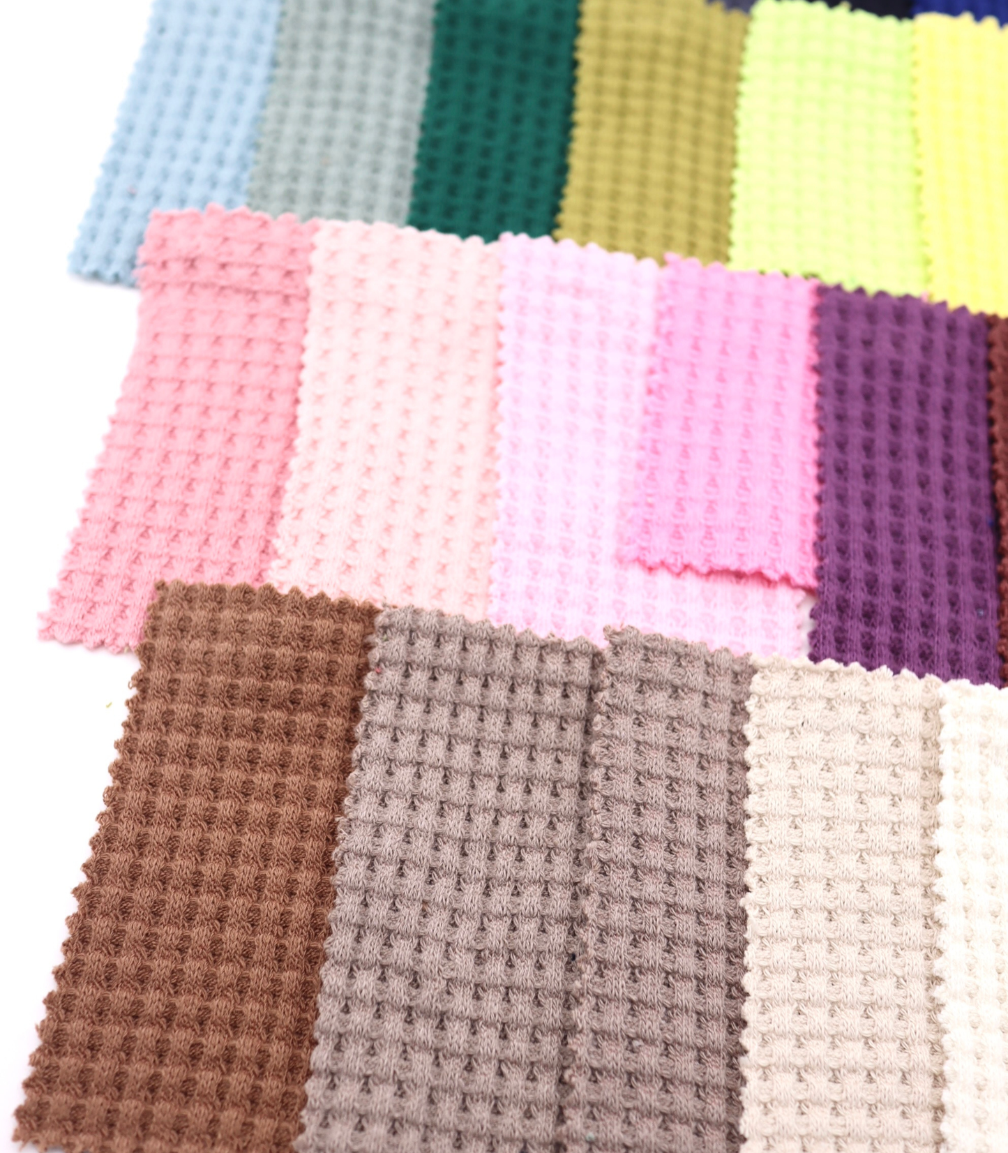 【25SS-398】ごろごろ鬼ワッフルニット　/0.5ｙあたり=～1020円