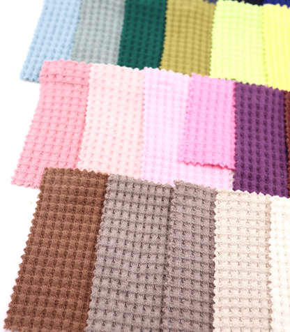 【25SS-398】ごろごろ鬼ワッフルニット　/0.5ｙあたり=～1020円