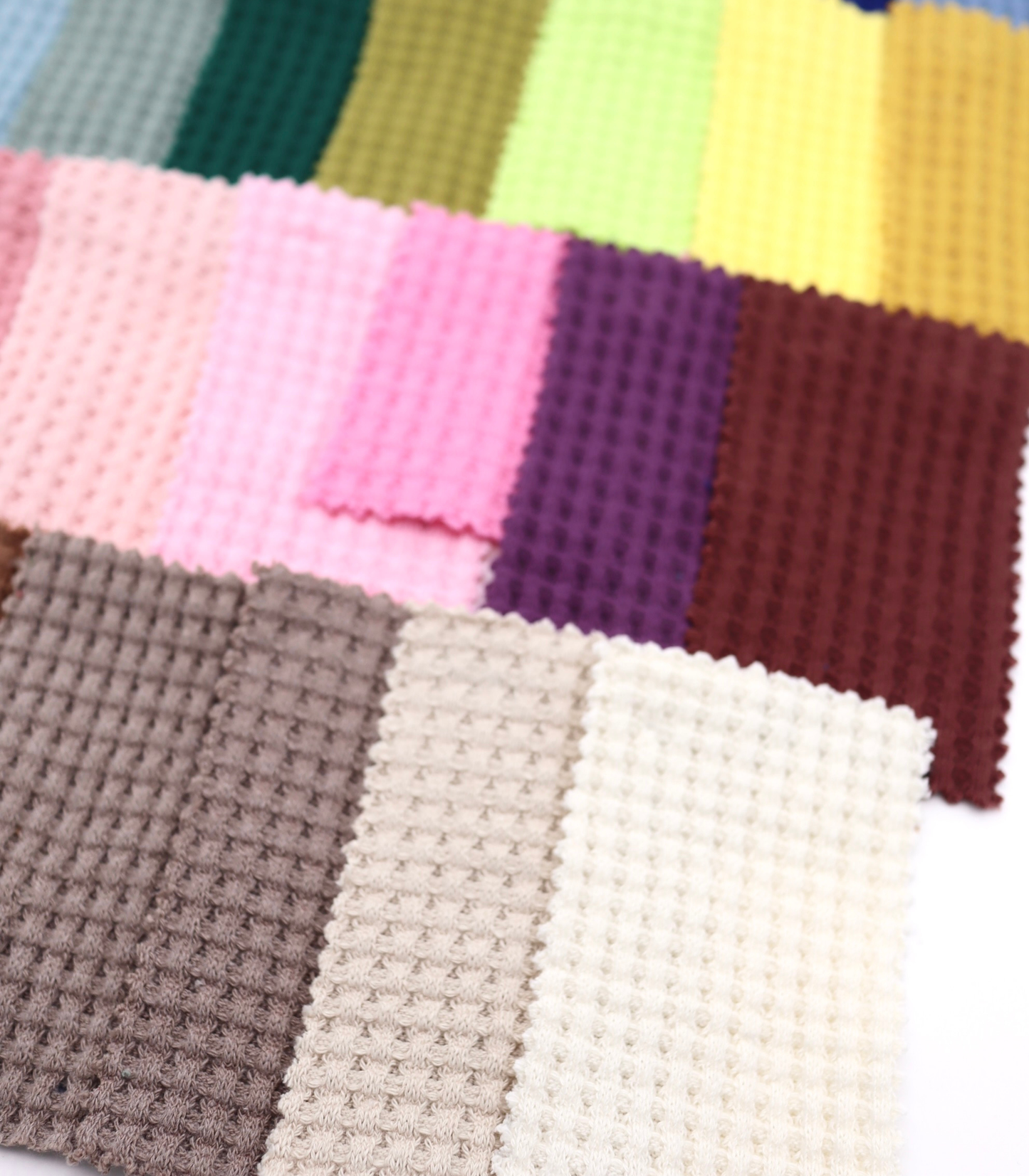 【25SS-398】ごろごろ鬼ワッフルニット　/0.5ｙあたり=～1020円