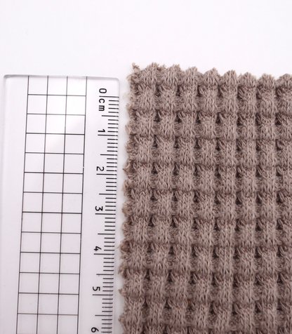 【25SS-398】ごろごろ鬼ワッフルニット　/0.5ｙあたり=～1020円