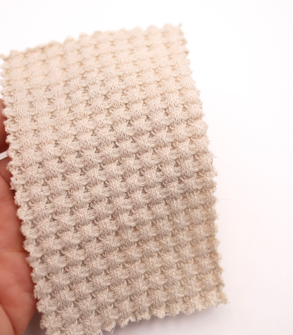 【25SS-398】ごろごろ鬼ワッフルニット　/0.5ｙあたり=～1020円