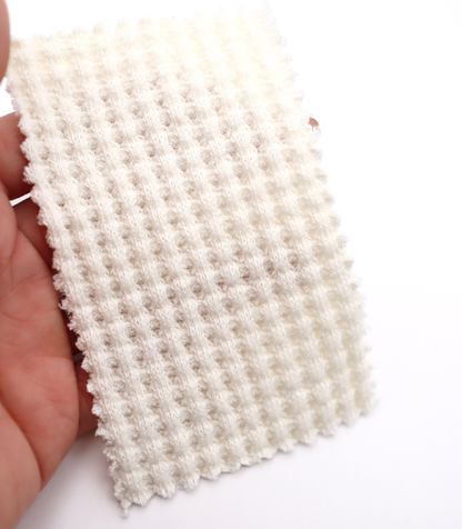 【25SS-398】ごろごろ鬼ワッフルニット　/0.5ｙあたり=～1020円