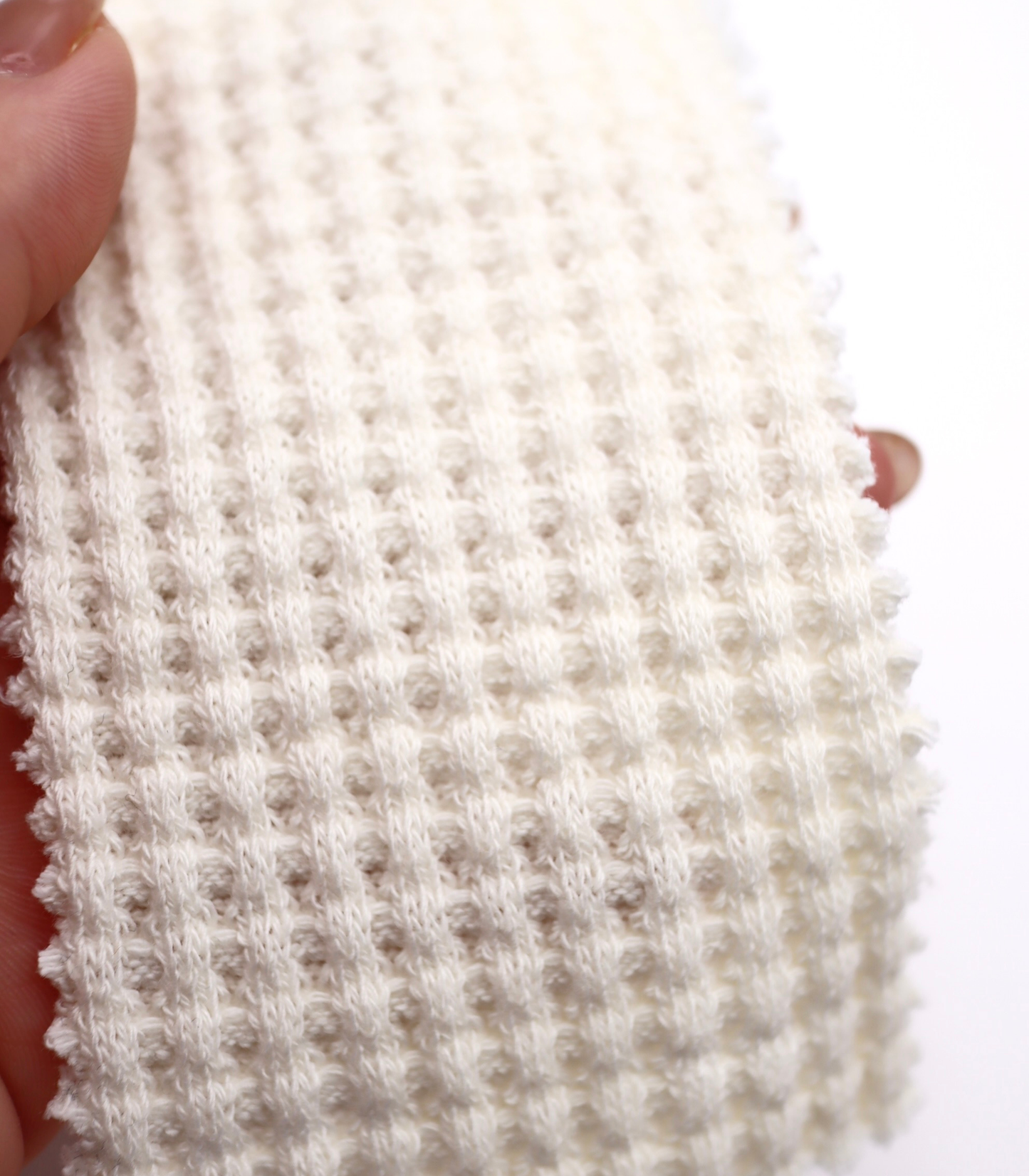 【25SS-398】ごろごろ鬼ワッフルニット　/0.5ｙあたり=～1020円