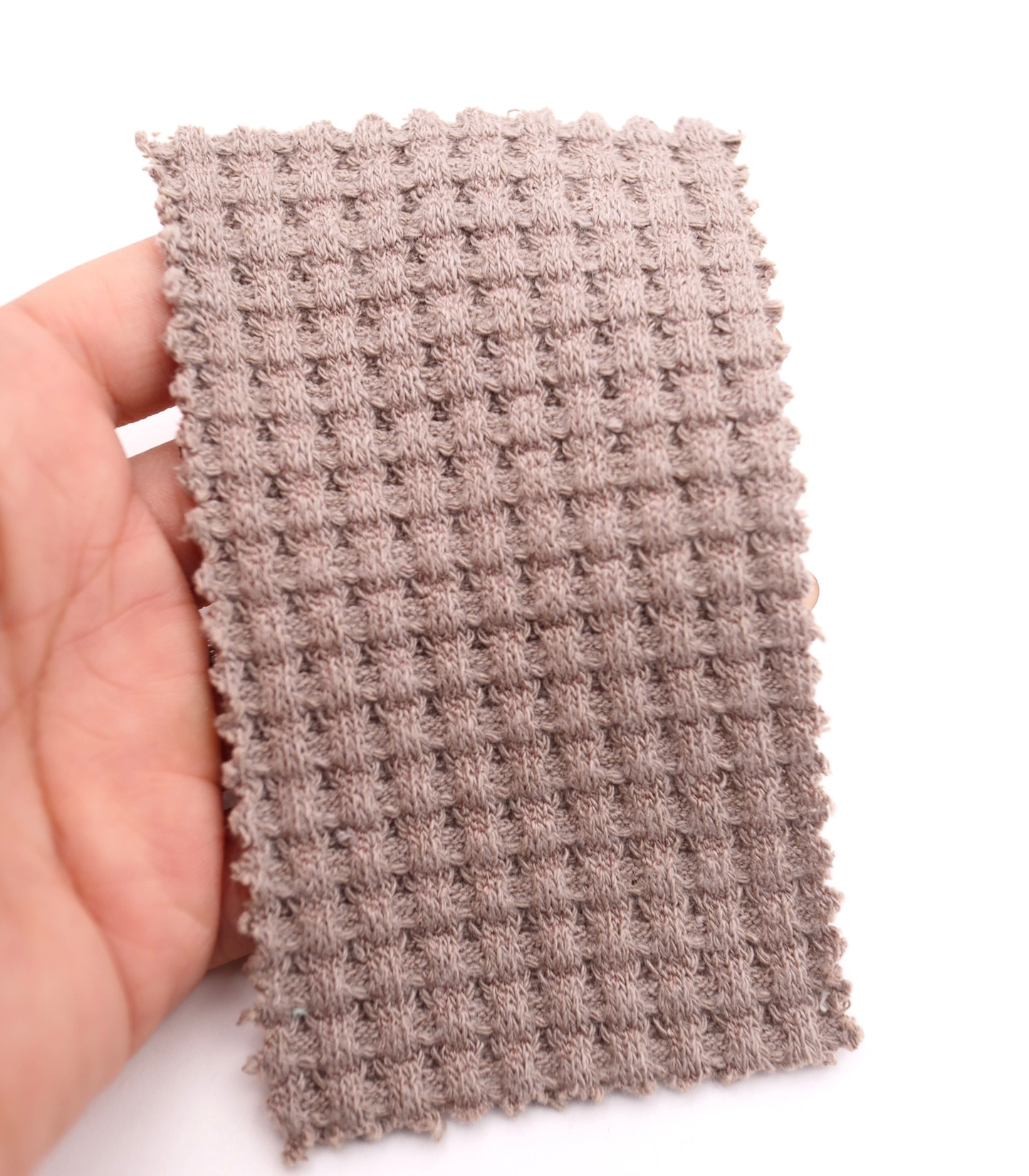 【25SS-398】ごろごろ鬼ワッフルニット　/0.5ｙあたり=～1020円