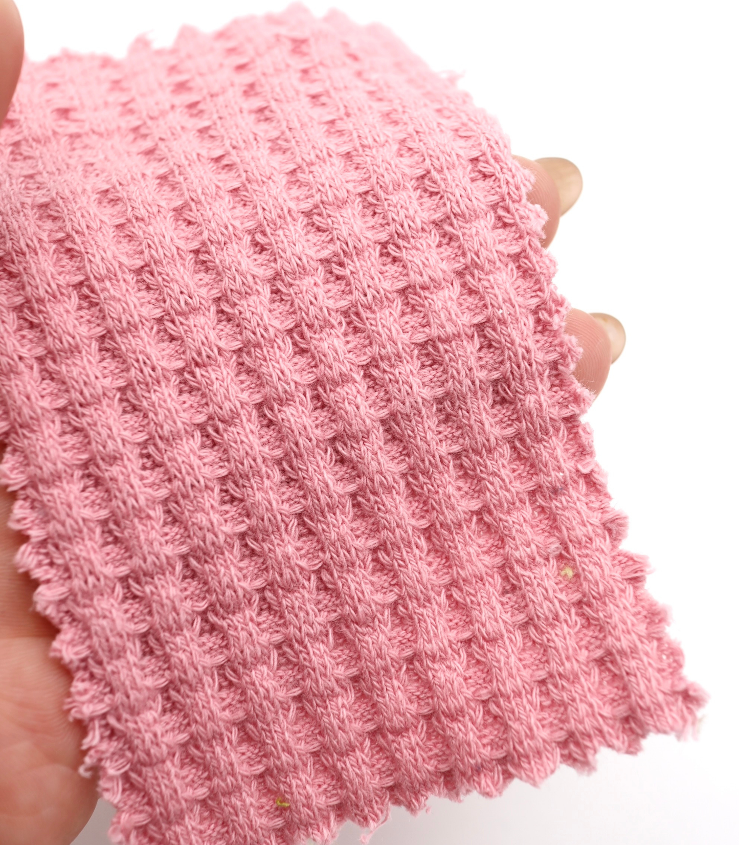 【25SS-398】ごろごろ鬼ワッフルニット　/0.5ｙあたり=～1020円