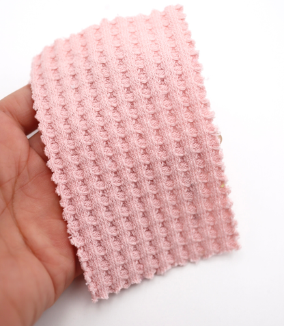 【25SS-398】ごろごろ鬼ワッフルニット　/0.5ｙあたり=～1020円